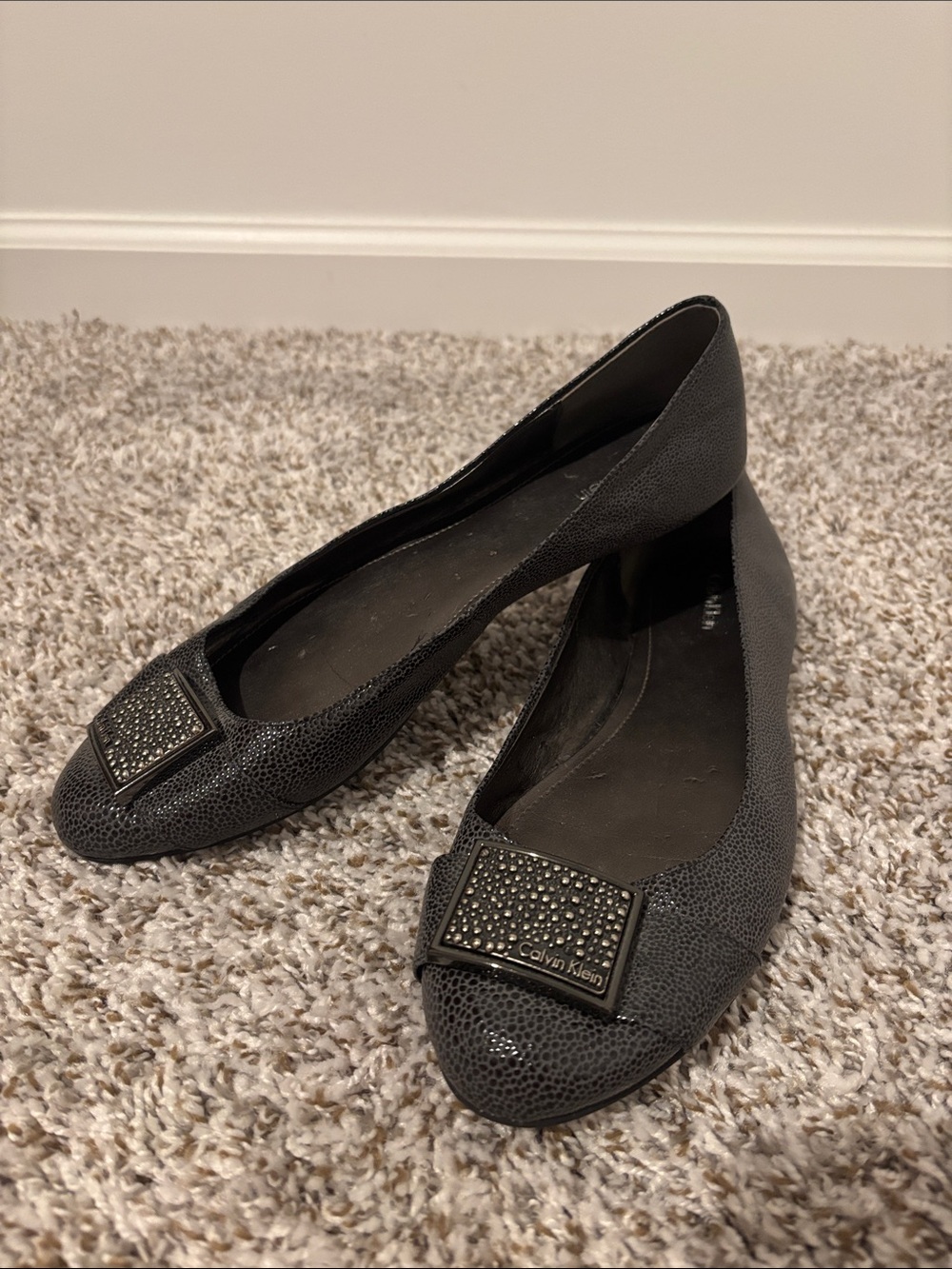 Calvin Klein flats